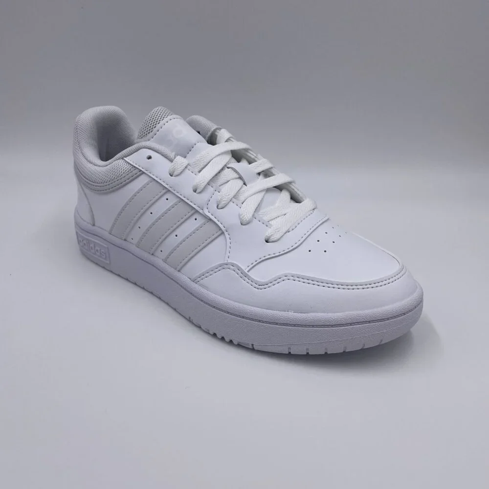 adidas Hoops 3.0 White Womens Shoes